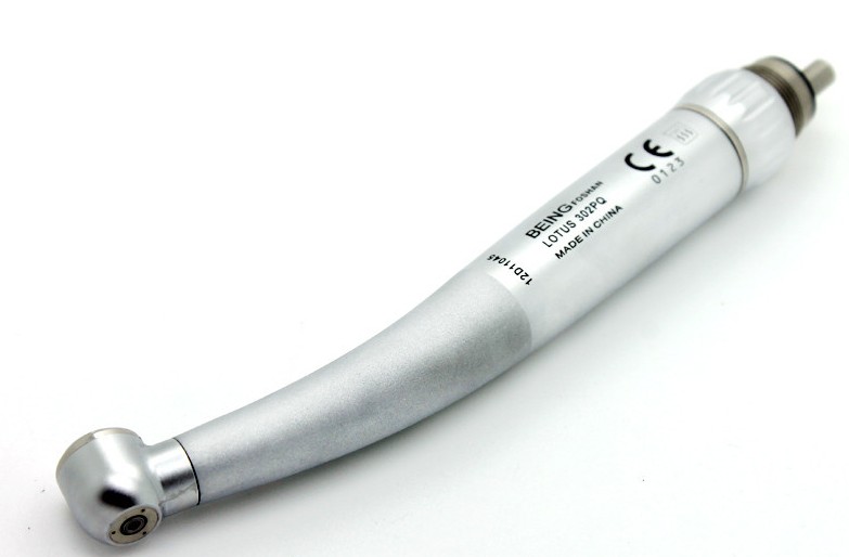 High Speed Push Button Large Head Handpiece with Coulper